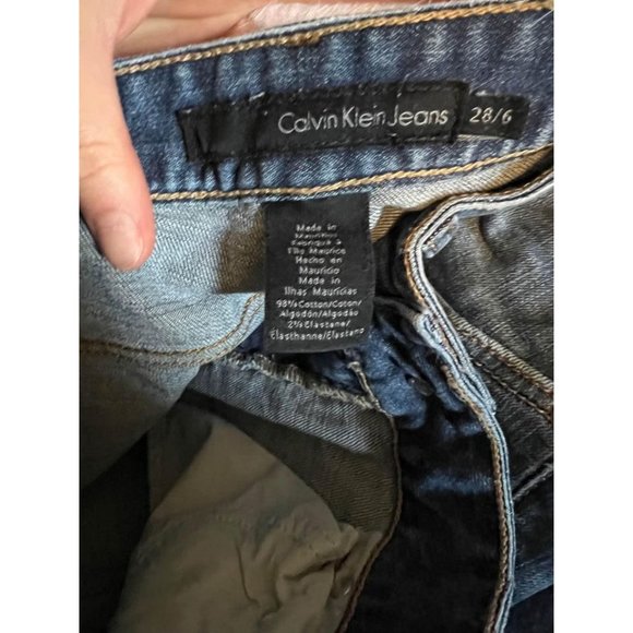 Calvin Klein Womens Flare Jeans Size 6/28 - Picture 8 of 10